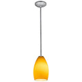 Access Lighting 28012-3R-BS/MYA Brushed Steel Led Pendant Image 1