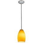 Access Lighting 28012-3R-BS/MYA Brushed Steel Led Pendant Image 1