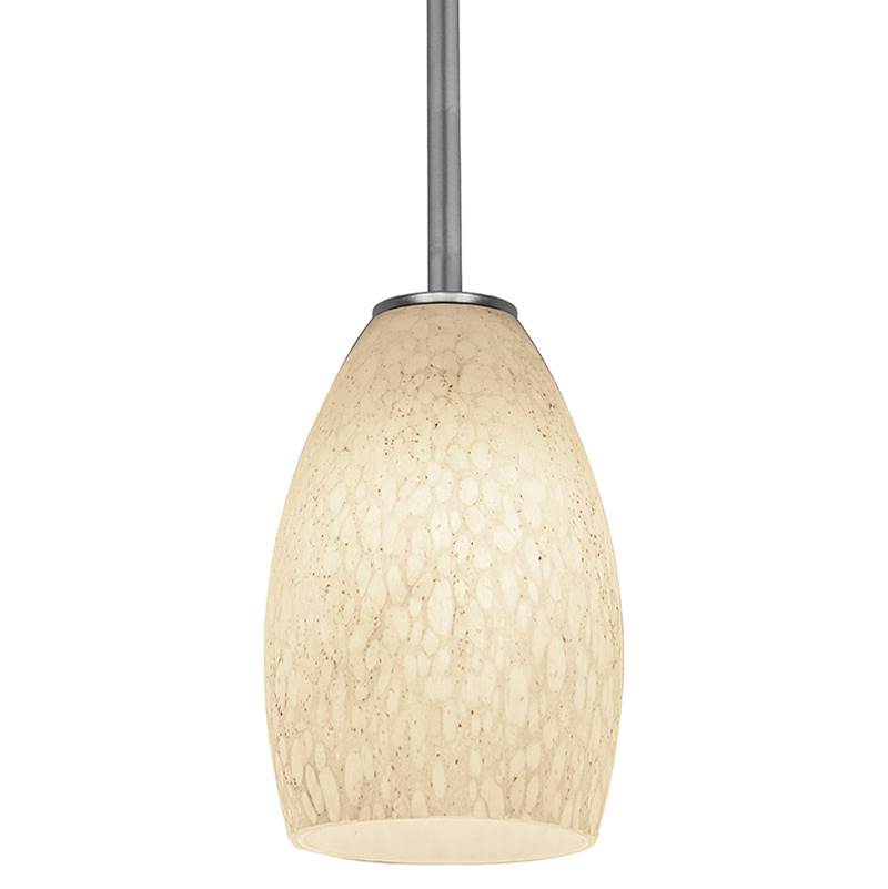 Access Lighting 28012-3R-BS/WHST Brushed Steel Led Pendant Image 3