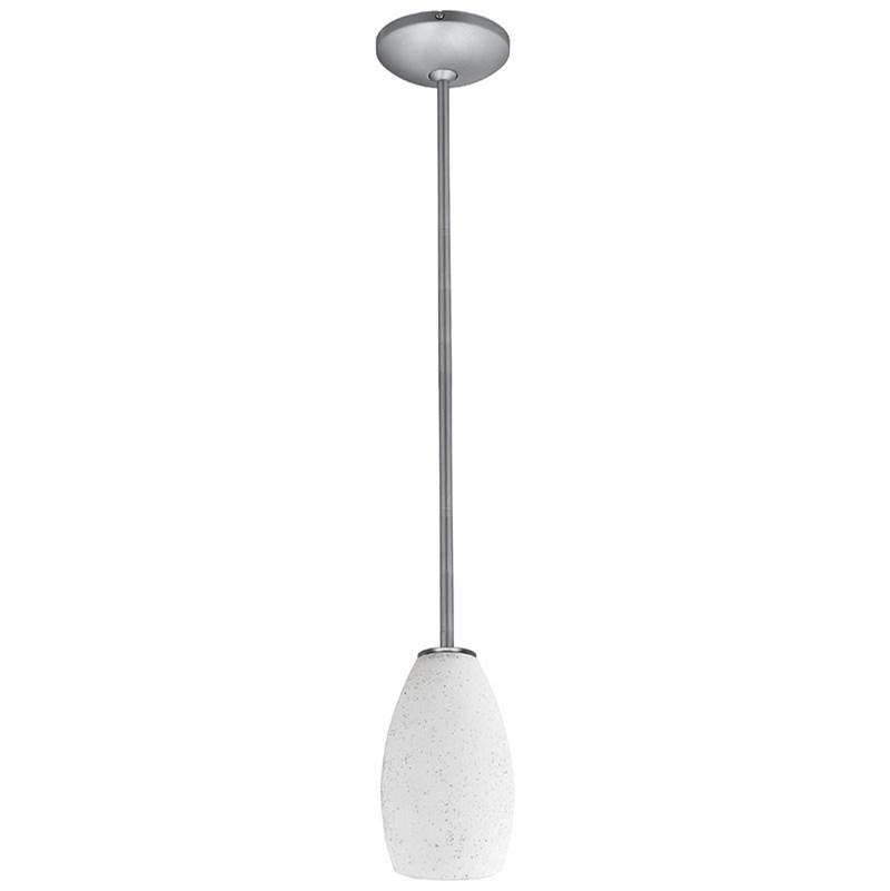Access Lighting 28012-3R-BS/WHST Brushed Steel Led Pendant Image 2