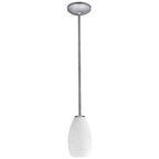 Access Lighting 28012-3R-BS/WHST Brushed Steel Led Pendant Image 2