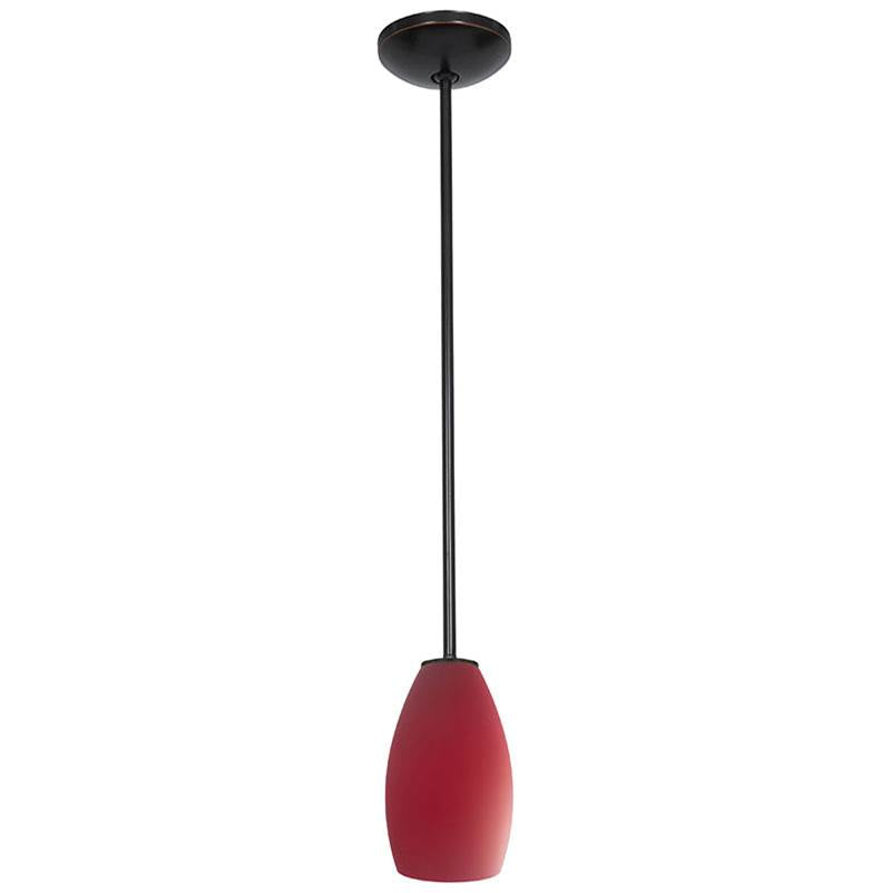 Access Lighting 28012-1R-ORB/RED Oil Rubbed Bronze Pendant Image 2