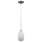 Access Lighting 28012-3C-BS/WHST Brushed Steel Led Pendant Image 2