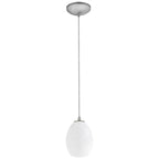 Access Lighting 28023-3C-BS/WHTFB Brushed Steel Led Pendant Image 2