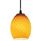 Access Lighting 28023-3C-ORB/AMBFB Oil Rubbed Bronze Led Pendant Image 3