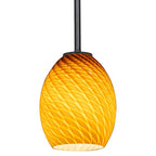 Access Lighting 28023-3R-ORB/AMBFB Oil Rubbed Bronze Led Pendant Image 3