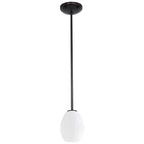 Access Lighting 28023-3R-ORB/WHTFB Oil Rubbed Bronze Led Pendant Image 2