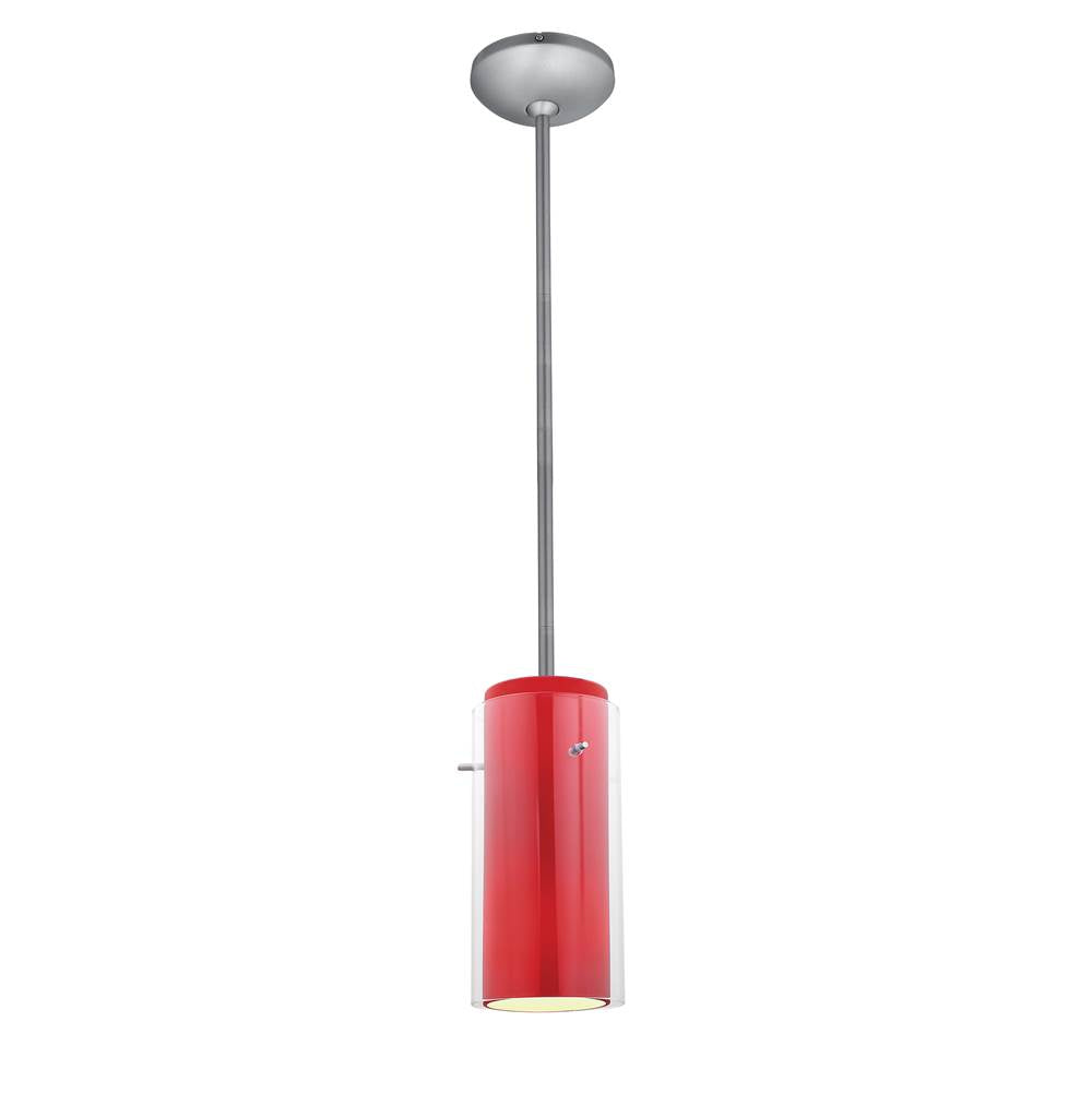 Access Lighting Glass N Glass Cylinder Pendant