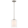 Access Lighting 28109-BS/CLOP Brushed Steel Seville Pendant Image 1