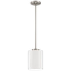 Access Lighting 28109-BS/CLOP Brushed Steel Seville Pendant Image 2