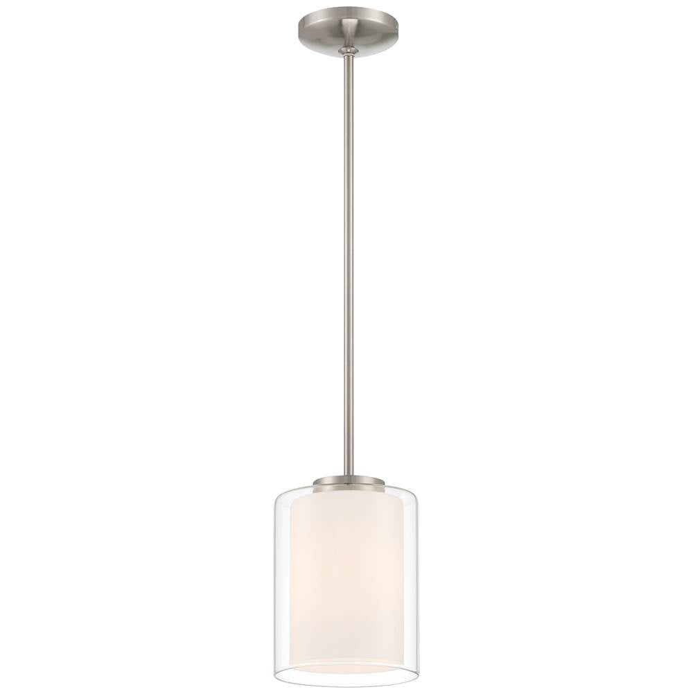Access Lighting 28109LEDDLP-BS/CLOP Brushed Steel Seville Pendant Image 1