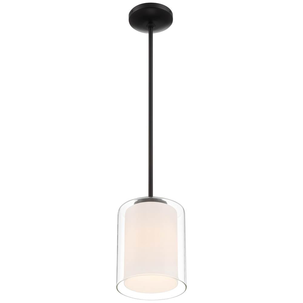 Access Lighting 28109LEDDLP-MBL/CLOP Matte Black Led Pendant Image 3