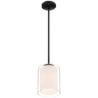 Access Lighting 28109LEDDLP-MBL/CLOP Matte Black Led Pendant Image 3