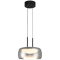 Access Lighting 28986LEDD-MBL/SMK Matte Black Led Pendant Image 1