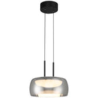 Access Lighting 28986LEDD-MBL/SMK Matte Black Led Pendant Image 1