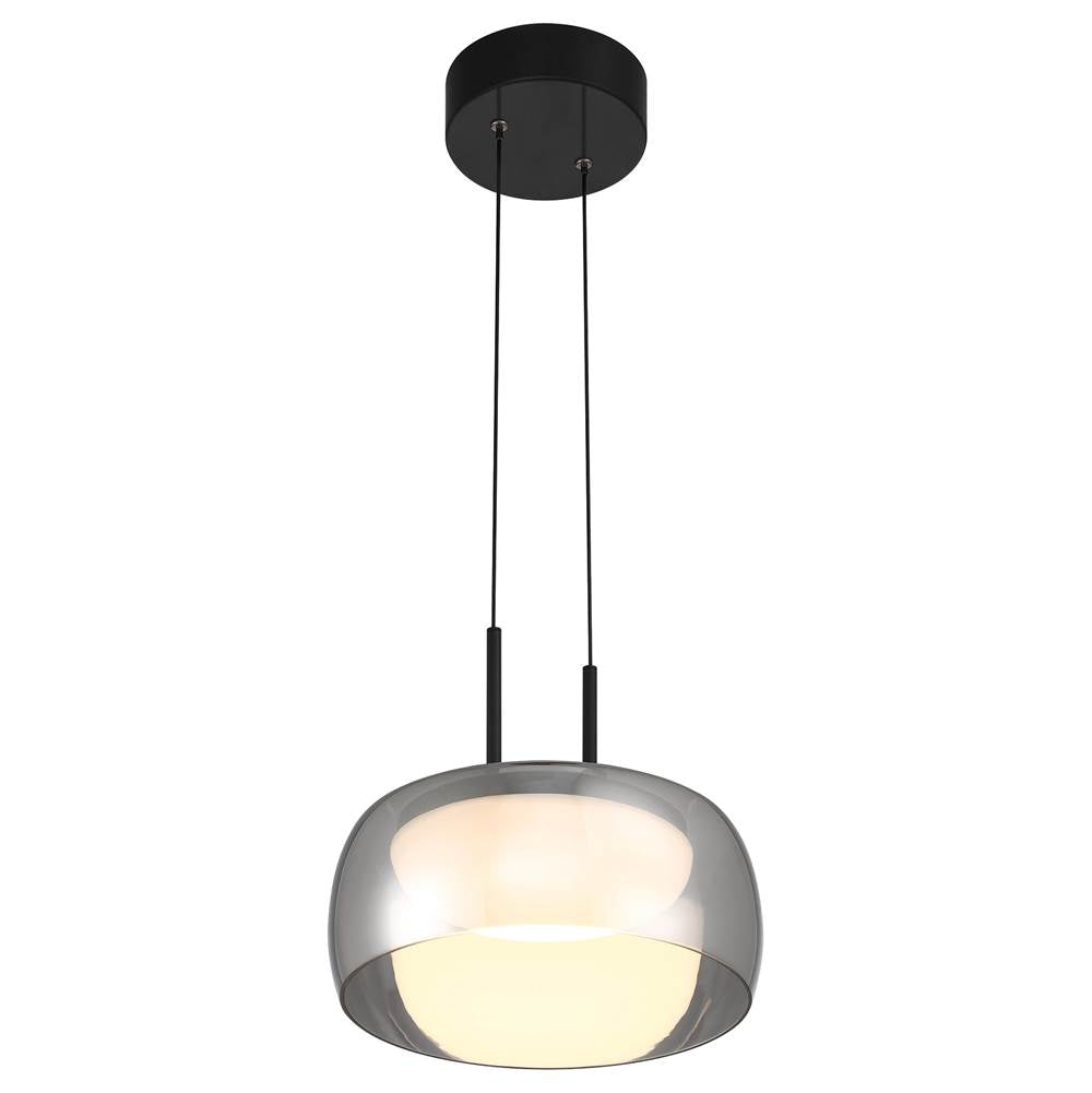 Access Lighting 28986LEDD-MBL/SMK Matte Black Led Pendant Image 5