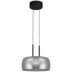 Access Lighting 28986LEDD-MBL/SMK Matte Black Led Pendant Image 2