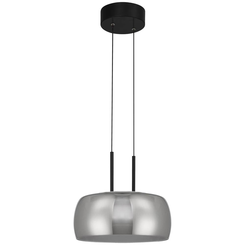 Access Lighting 28986LEDD-MBL/SMK Matte Black Led Pendant Image 2