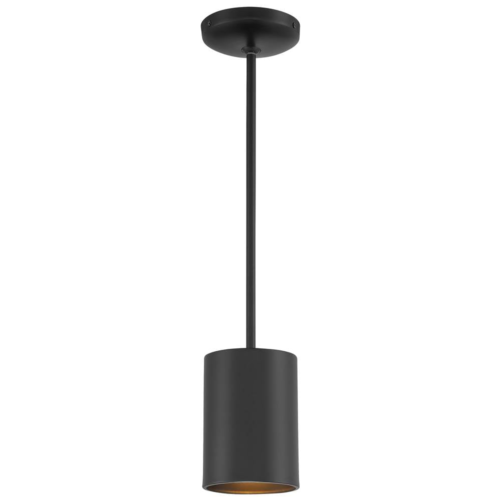Access Lighting 29000-MBL Matte Black Pilson Led Pendant Image 1