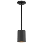 Access Lighting 29000-MBL Matte Black Pilson Led Pendant Image 1