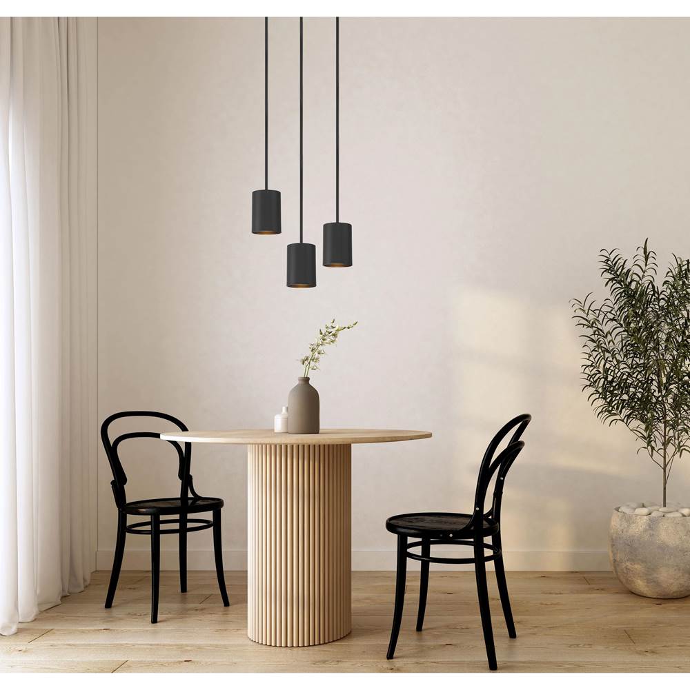 Access Lighting 29000-MBL Matte Black Pilson Led Pendant Image 4