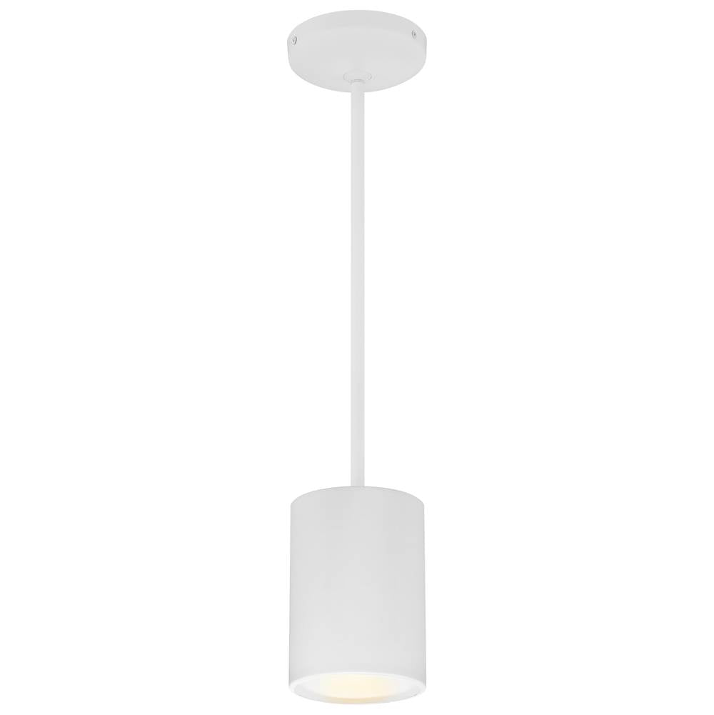 Access Lighting 29000-MWH Matte White Pilson Led Pendant Image 5