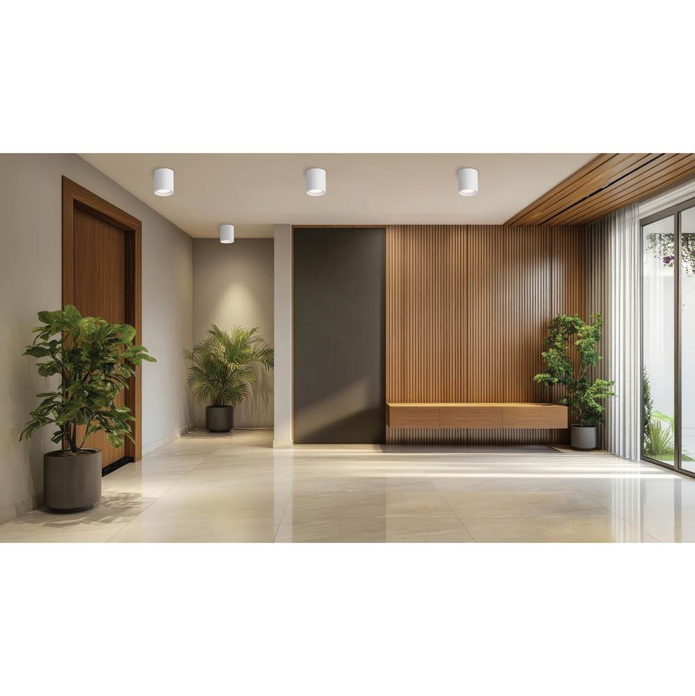 Access Lighting 29291LEDDCS-WH/ACR White 5cct Led Flush Mount Image 2