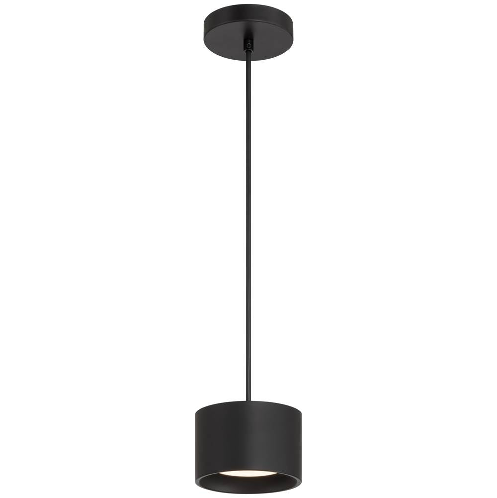 Access Lighting 29300LEDDCS-BL/ACR Black 5cct Led Pendant Image 1