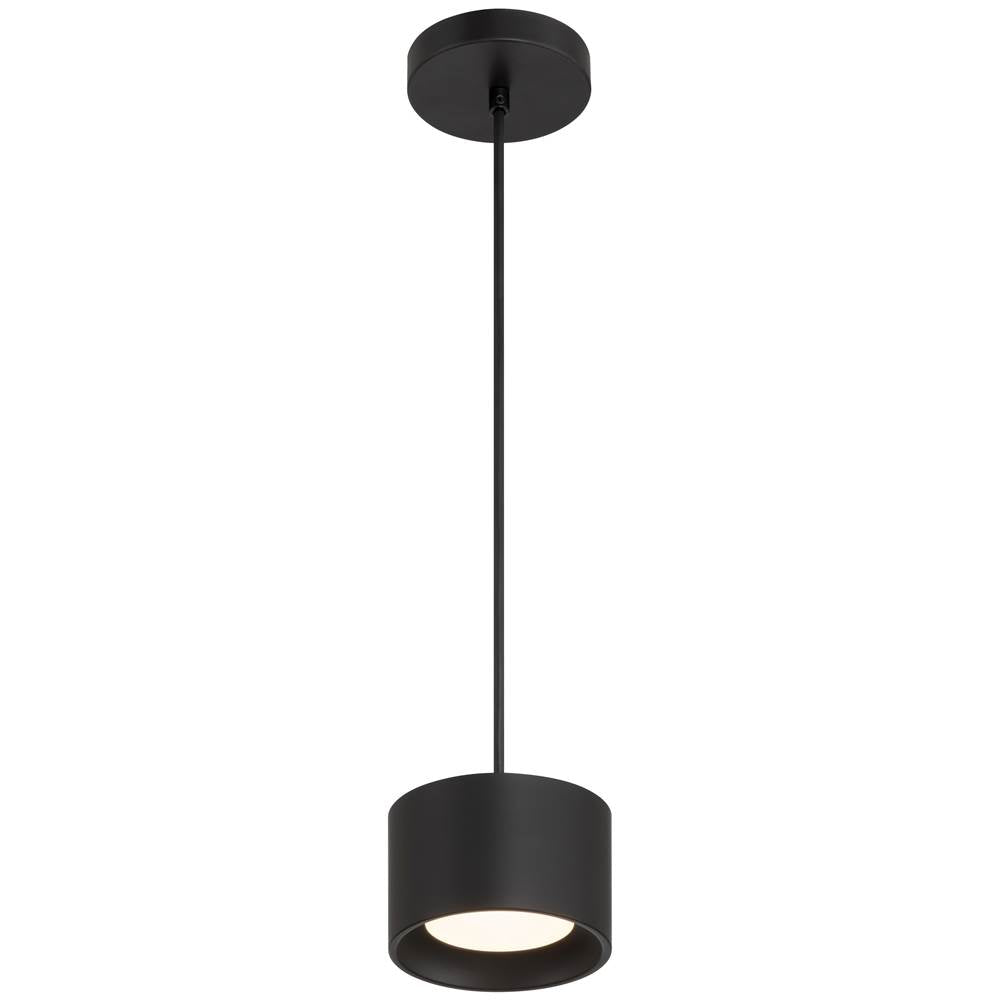 Access Lighting 29300LEDDCS-BL/ACR Black 5cct Led Pendant Image 4