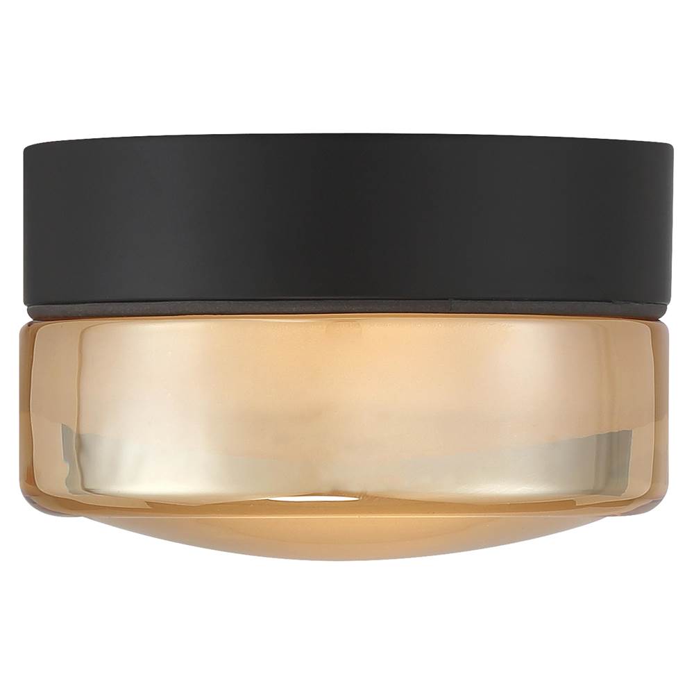 Access Lighting 29497LEDD-MBL/AMB Matte Black Led Flush Mount Image 6