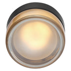 Access Lighting 29497LEDD-MBL/AMB Matte Black Led Flush Mount Image 4