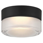 Access Lighting 29497LEDD-MBL/CFR Matte Black Led Flush Mount Image 1