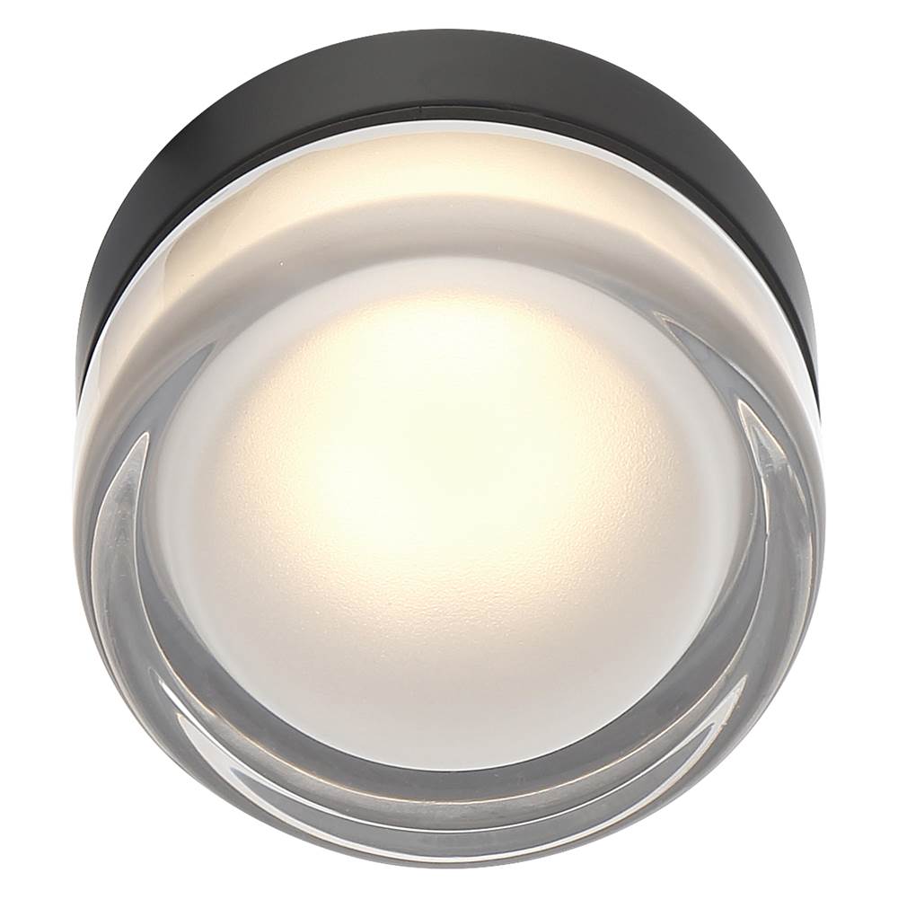 Access Lighting 29497LEDD-MBL/CFR Matte Black Led Flush Mount Image 5