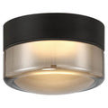 Access Lighting 29497LEDD-MBL/SMK Matte Black Led Flush Mount Image 1