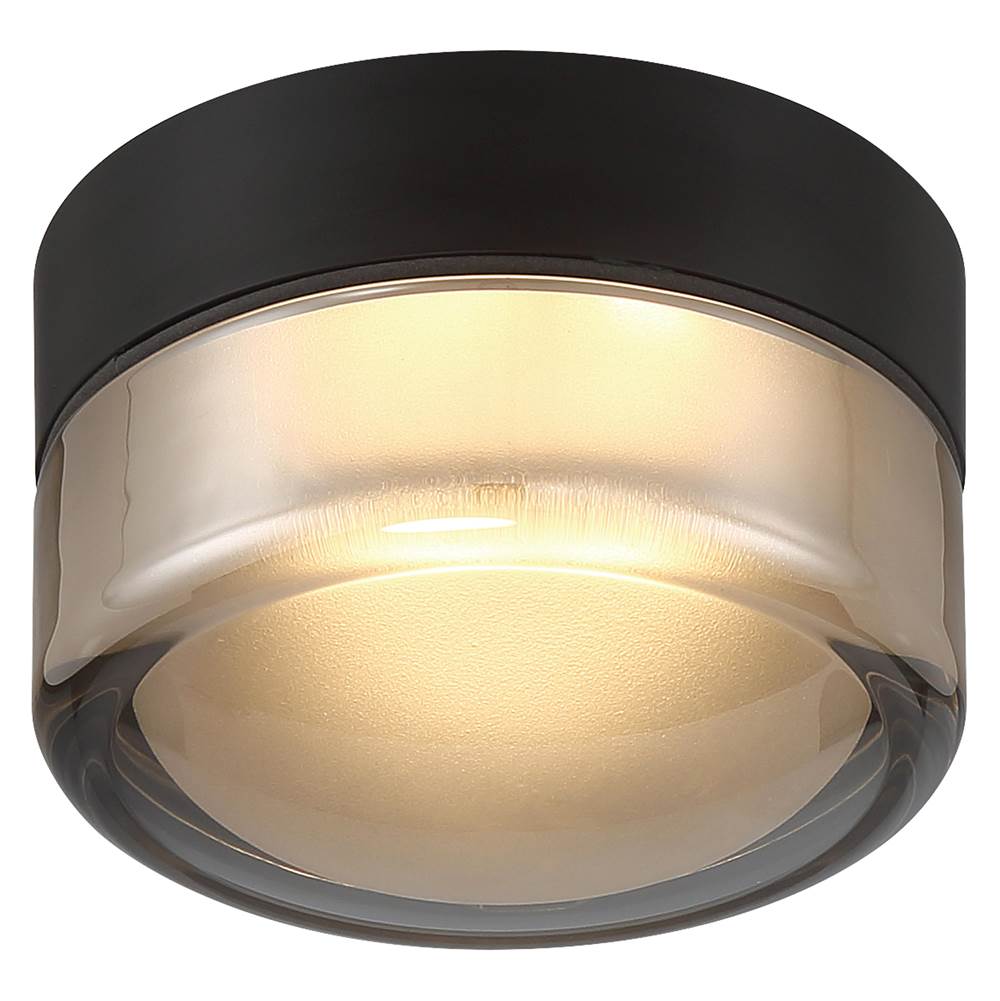 Access Lighting 29497LEDD-MBL/SMK Matte Black Led Flush Mount Image 5