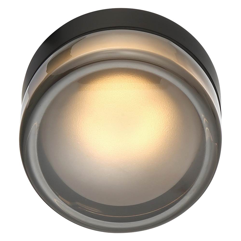Access Lighting 29497LEDD-MBL/SMK Matte Black Led Flush Mount Image 4