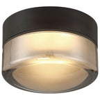 Access Lighting 29497LEDD-MBL/SMK Matte Black Led Flush Mount Image 2