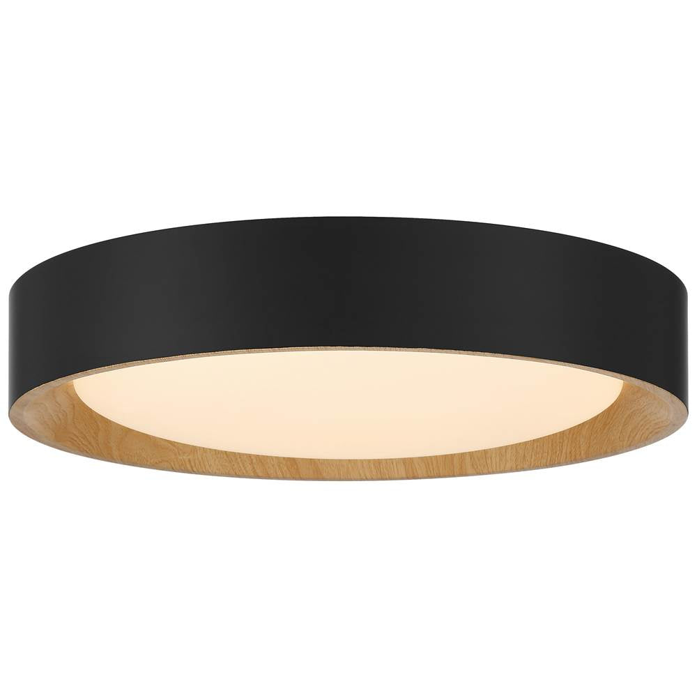 Access Lighting 49911LEDDCS-MBL/ACR Matte Black 3cct Led Flush Mount Image 1