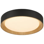 Access Lighting 49911LEDDCS-MBL/ACR Matte Black 3cct Led Flush Mount Image 5