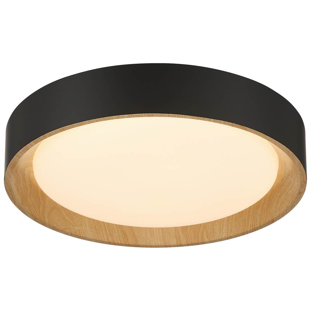 Access Lighting 49911LEDDCS-MBL/ACR Matte Black 3cct Led Flush Mount Image 5