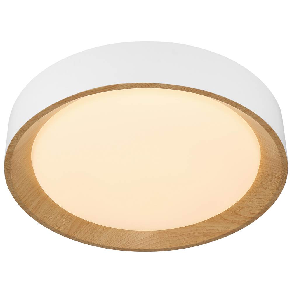 Access Lighting 49911LEDDCS-MWH/ACR Matte White 3cct Led Flush Mount Image 4