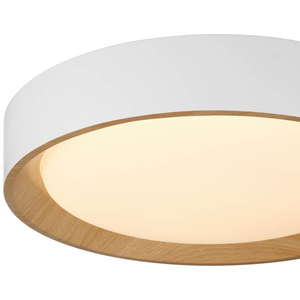 Access Lighting 49911LEDDCS-MWH/ACR Matte White 3cct Led Flush Mount Image 2