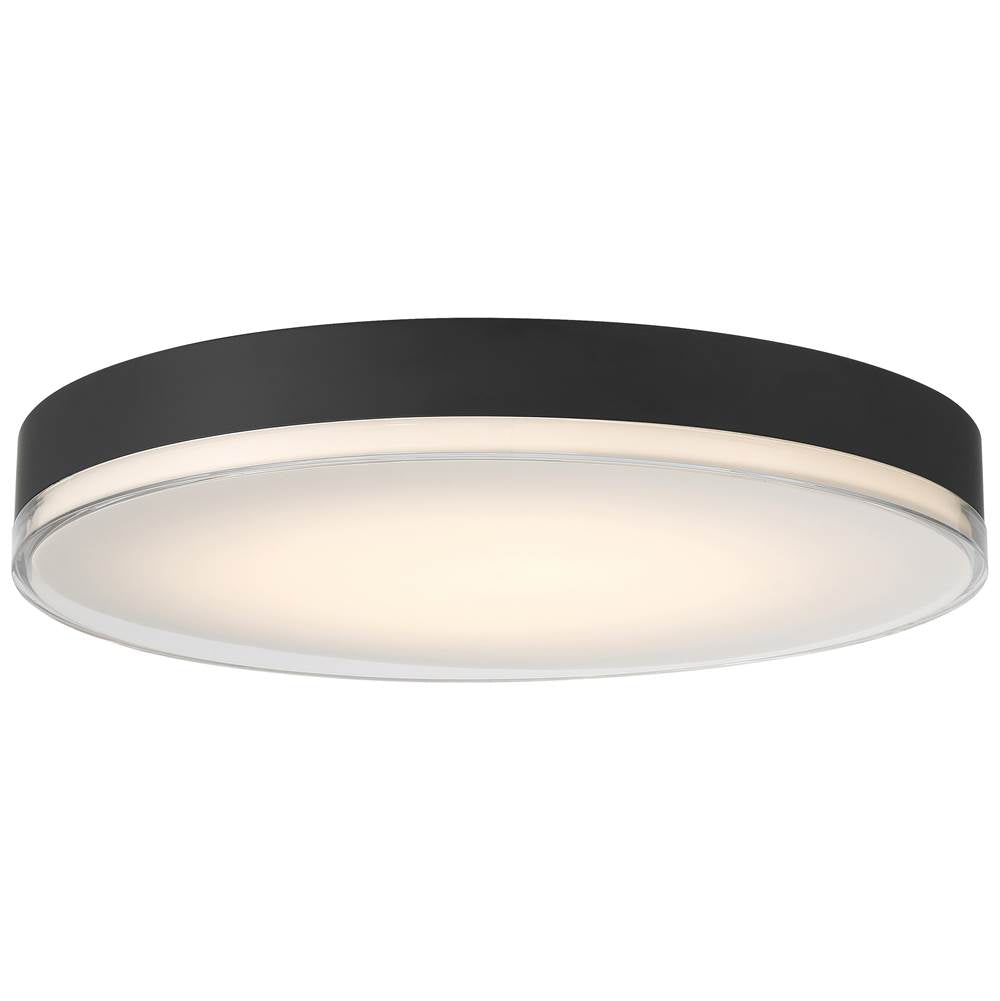 Access Lighting 49941LEDDCS-MBL/ACR Matte Black 3cct Led Flush Mount Image 1