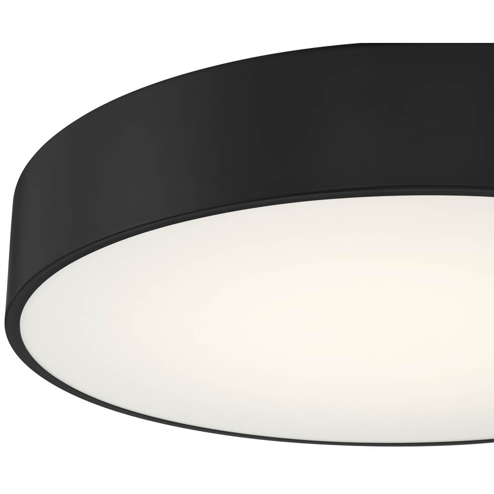 Access Lighting 49960LEDD-BL/ACR Black Led Flush Mount Image 2