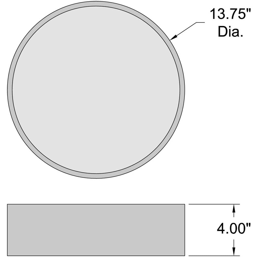 Access Lighting 49960LEDDLP-WH/ACR White Led Flush Mount Image 2
