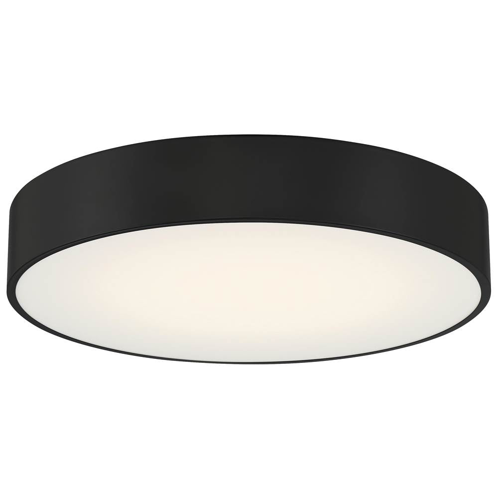 Access Lighting 49961LEDD-BL/ACR Black Led Flush Mount Image 1