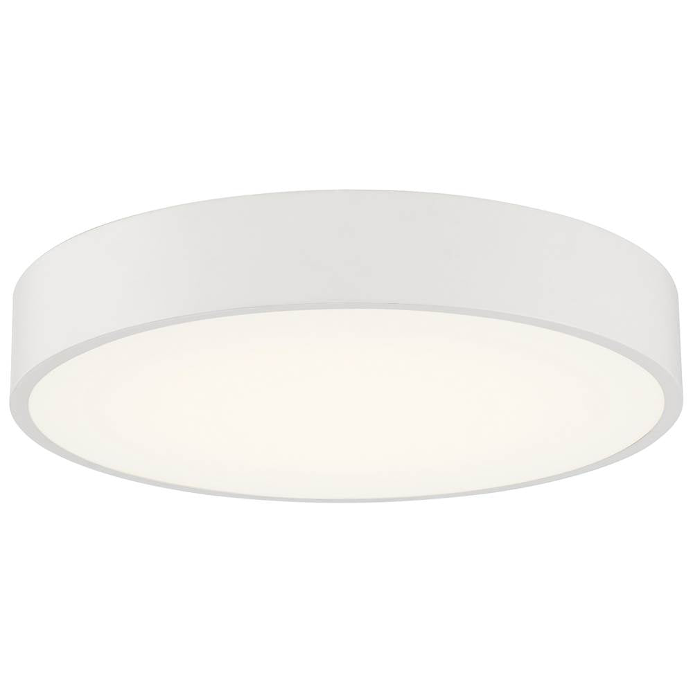 Access Lighting 49961LEDDCS-WH/ACR White 3cct Led Flush Mount Image 1