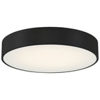 Access Lighting 49961LEDDLP-BL/ACR Black Led Flush Mount Image 1