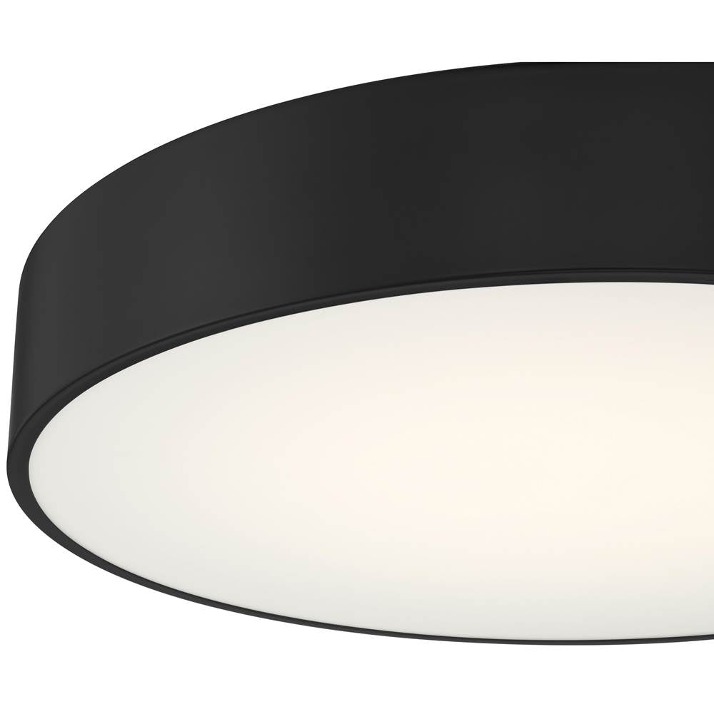 Access Lighting 49961LEDDLP-BL/ACR Black Led Flush Mount Image 4