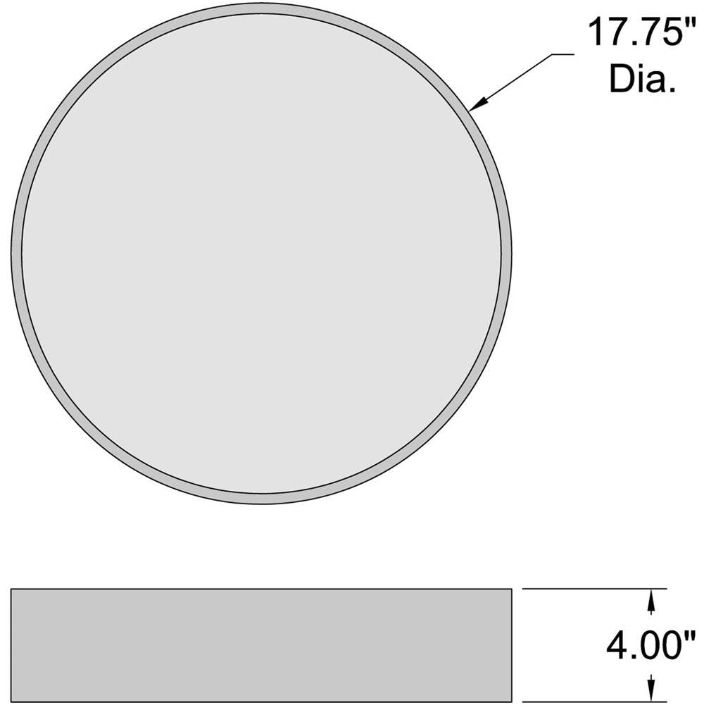 Access Lighting 49961LEDDCS-BL/ACR Black 3cct Led Flush Mount Image 3